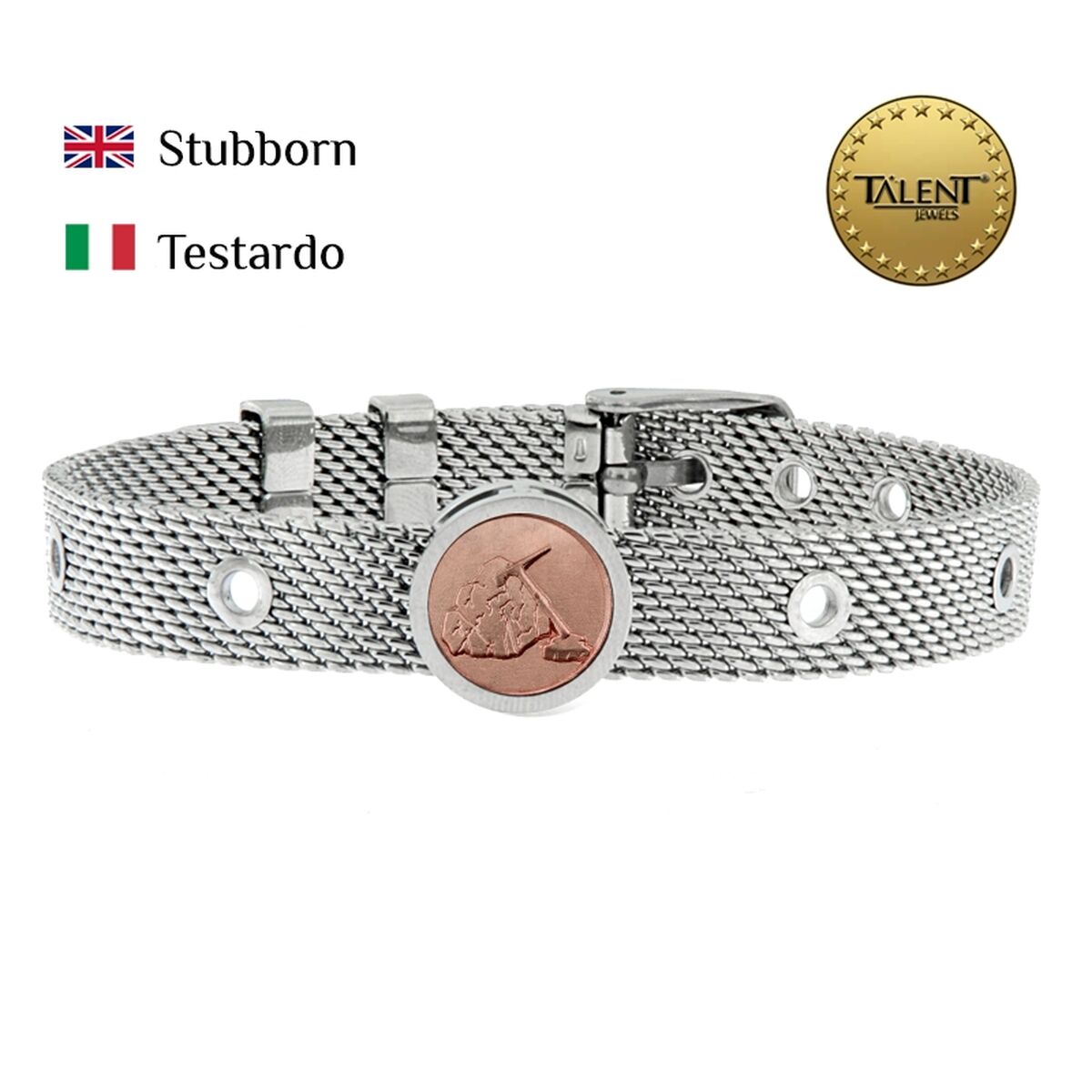 Image secondaire de Bracelet Unisexe Stubborn Talent Jewels TJA-5-11-02-1-235 Argenté
