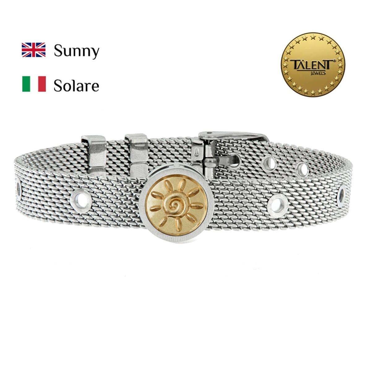 Image secondaire de Bracelet Unisexe Sunny Talent Jewels TJA-5-14-01-1-235 Argenté
