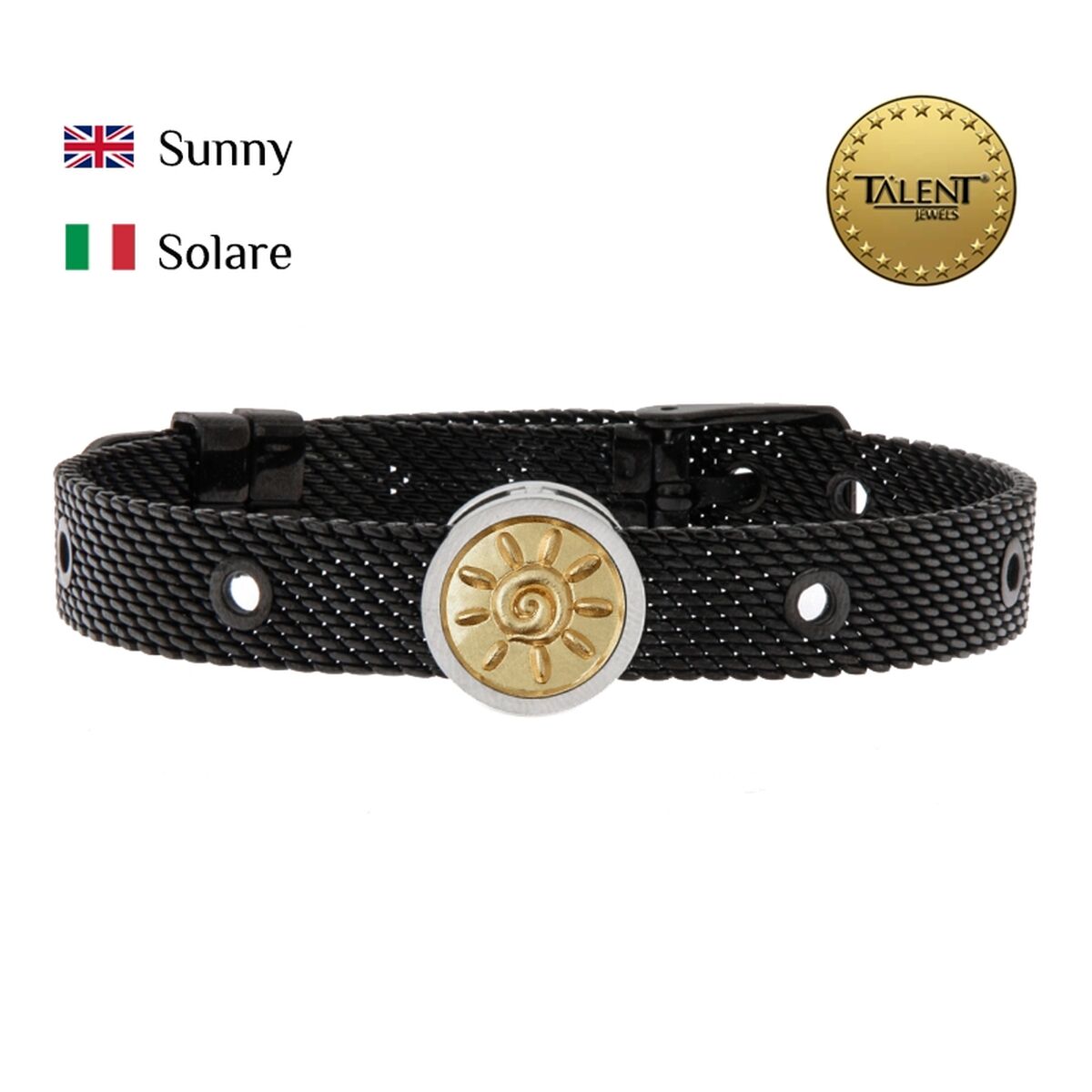 Image secondaire de Bracelet Unisexe Sunny Talent Jewels TJA-5-14-01-2-235 Noir