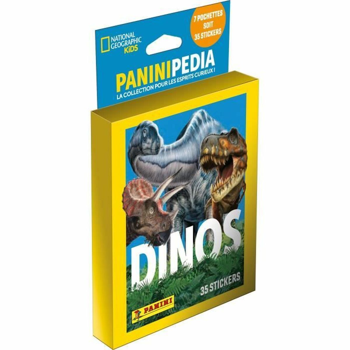 Pack d'images Panini National Geographic - Dinos (FR) 7 Enveloppes