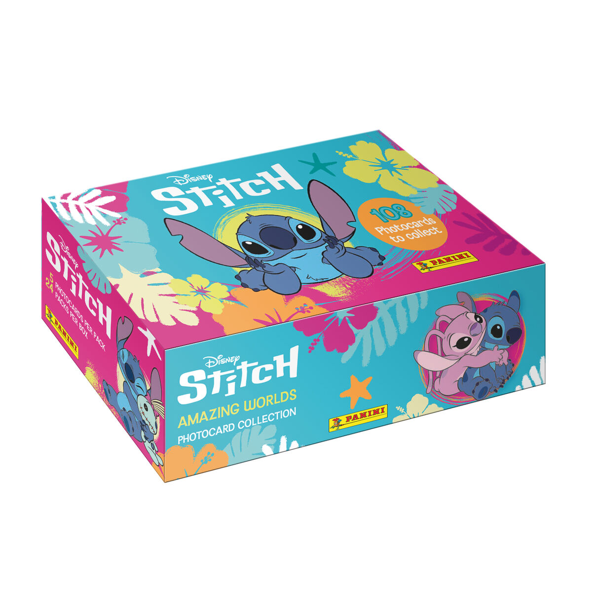Stickerverpakking Panini Stitch Amazing Worlds 120 Onderdelen