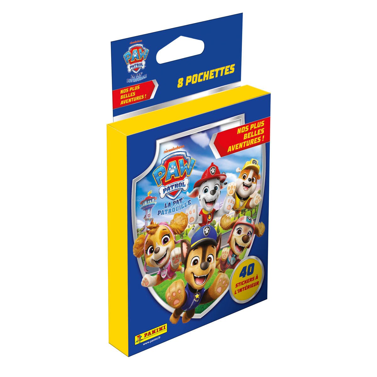 Stickerverpakking Panini Paw Patrol : The Best Adventures