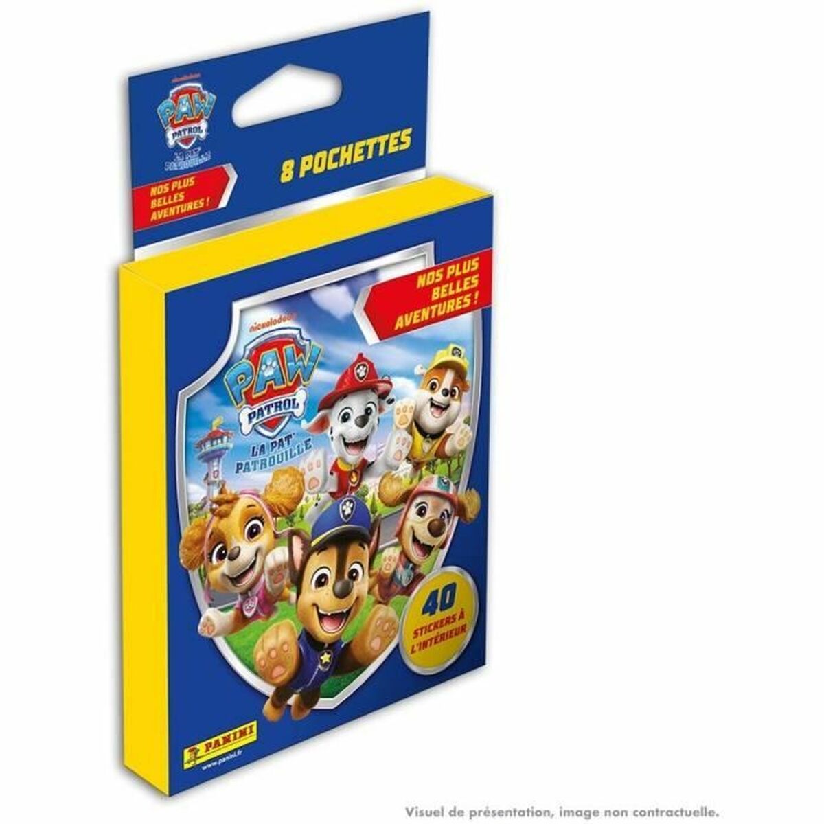 Stickerverpakking Panini Paw Patrol : The Best Adventures