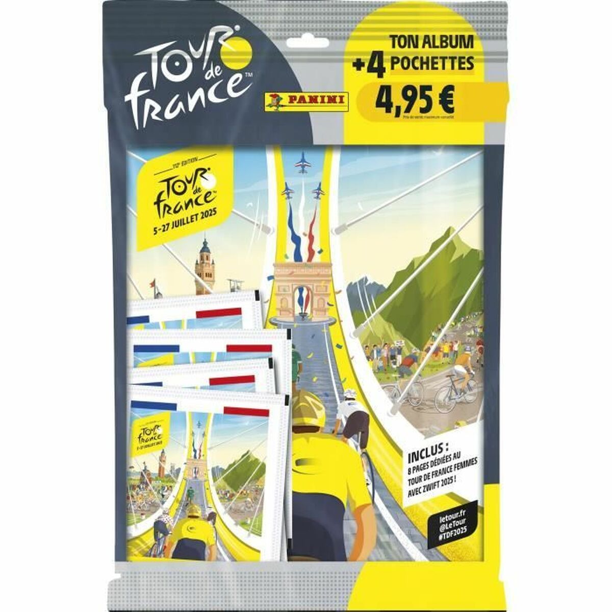 Πακέτο Chrome Panini TOUR DE FRANCE 2025