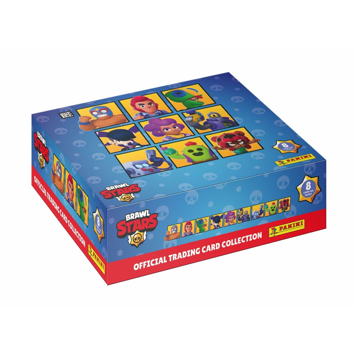 Stickerverpakking Panini BRAWL STARS 144 Onderdelen