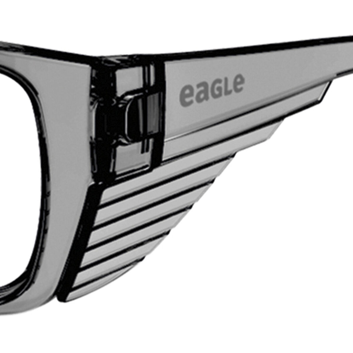 Veiligheidsbril Eagle Tracer Grijs Transparant Plastic + 2