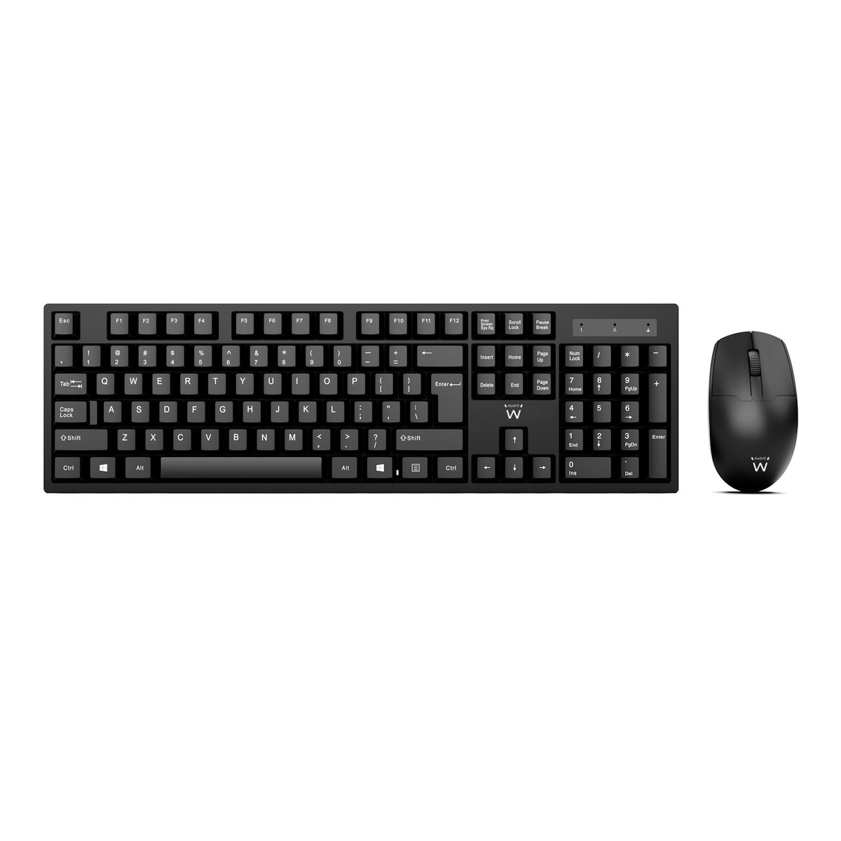 Afbeeldingen van Keyboard Ewent EW3281 Black Spanish Qwerty QWERTY