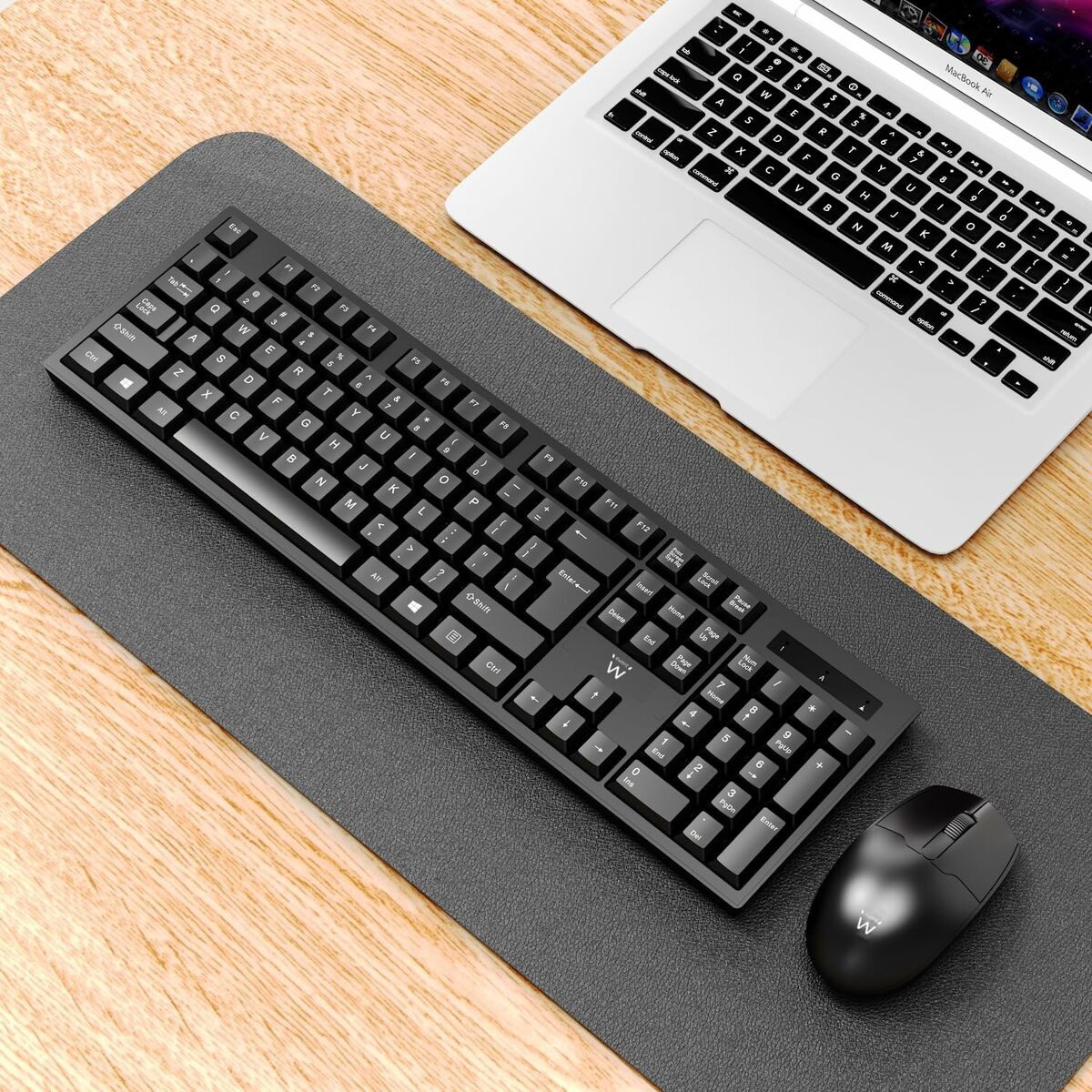 Afbeeldingen van Keyboard Ewent EW3281 Black Spanish Qwerty QWERTY