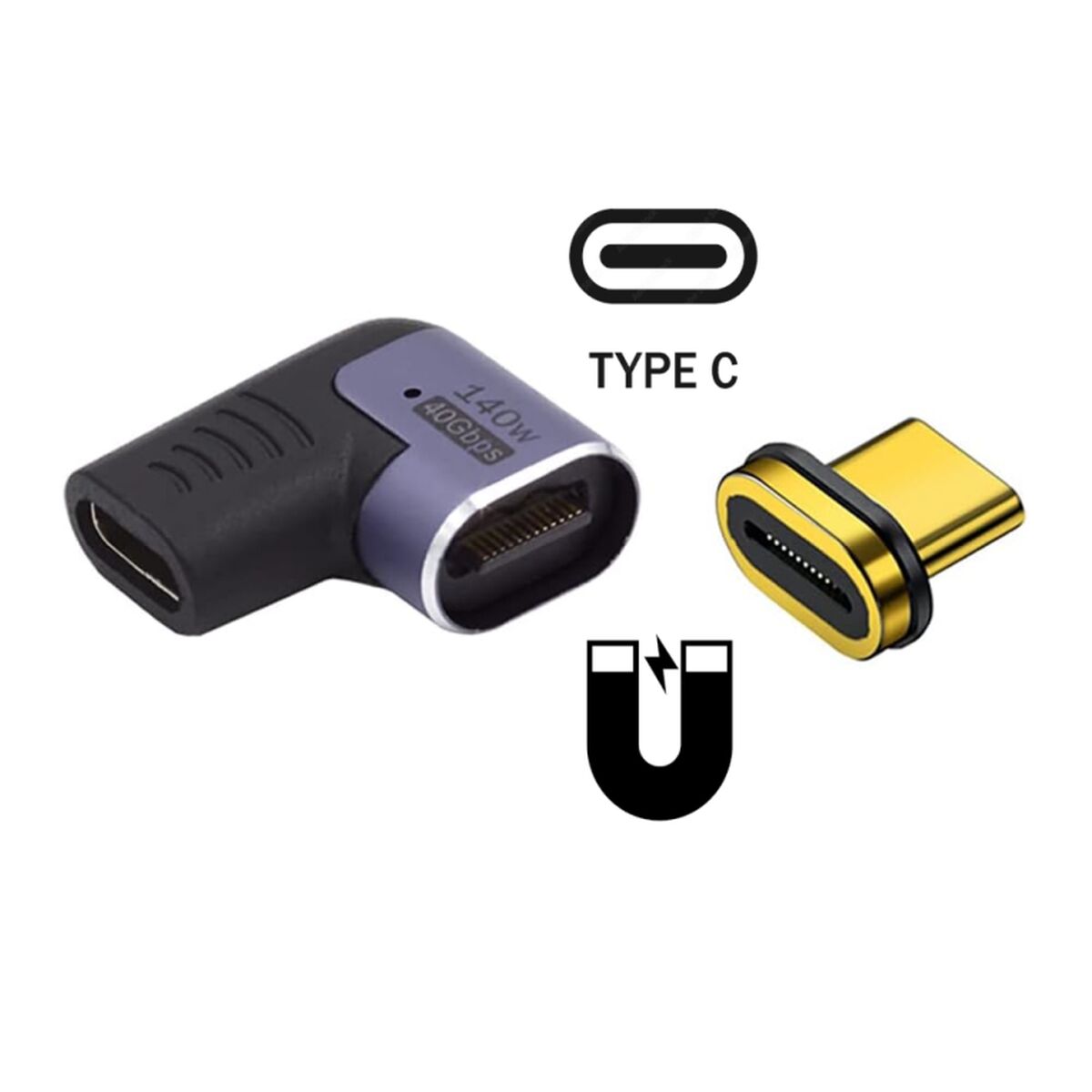 Image secondaire de Adaptateur USB-C Ewent EC1048