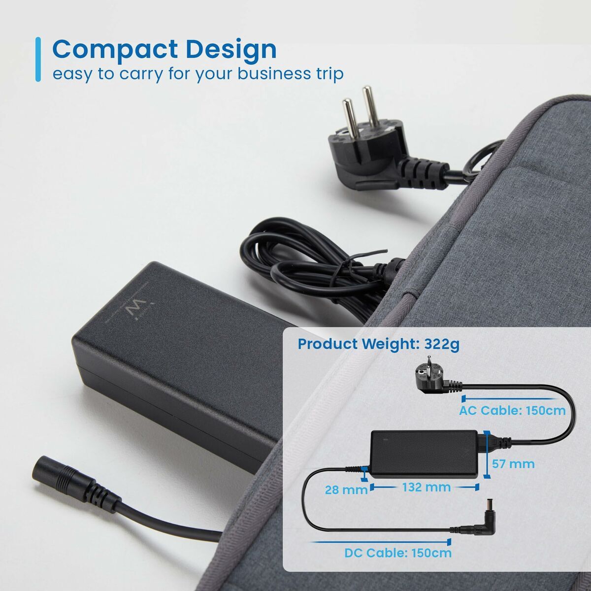 Picture of Laptop Charger Ewent EW3969 90 W
