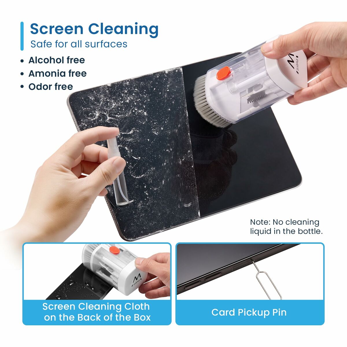 Afbeeldingen van Screen Cleaning Kit Ewent 21 en 1