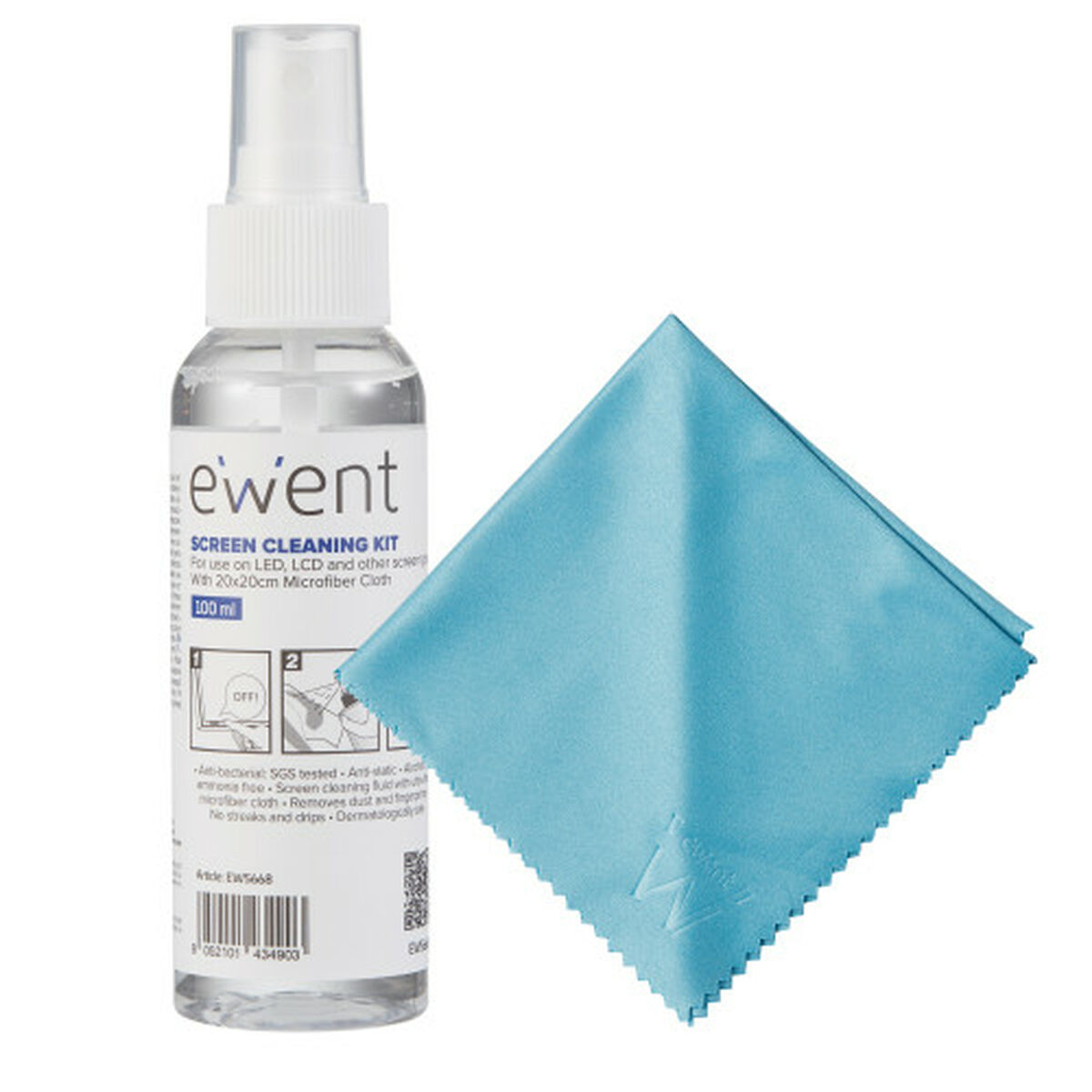 Kép Screen Cleaning Kit Ewent EW5668 100 ml