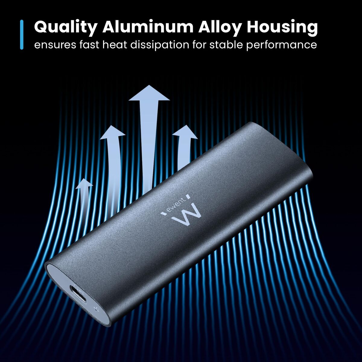 Bild von External Hard Drive Ewent EW7061 Grey