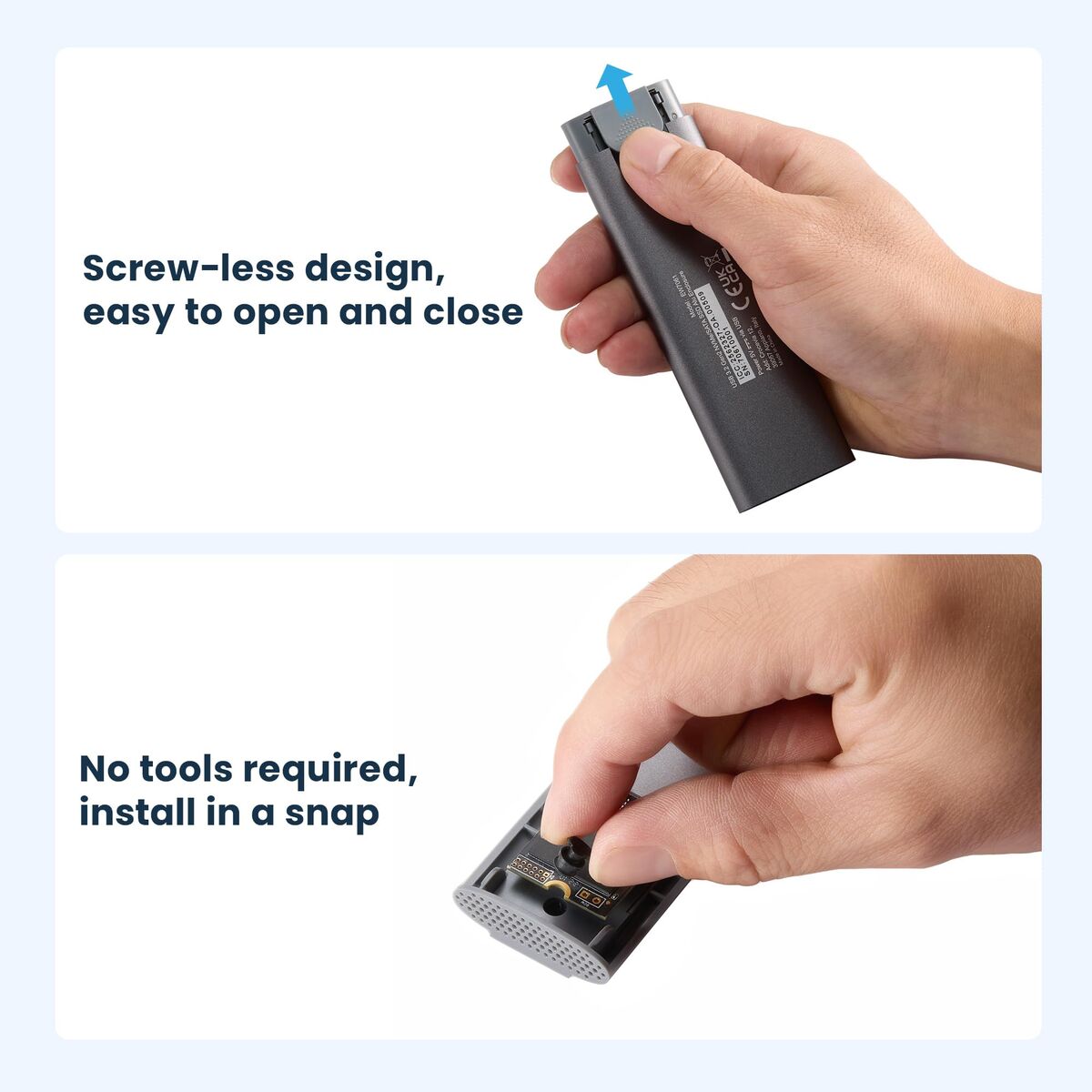 Bild von External Hard Drive Ewent EW7061 Grey