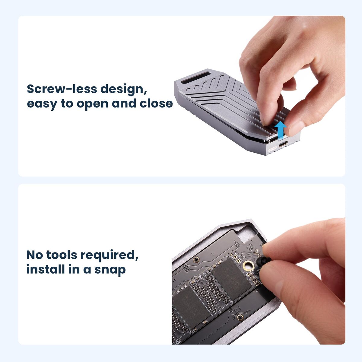 Bild von External Hard Drive Ewent EW7062 Grey