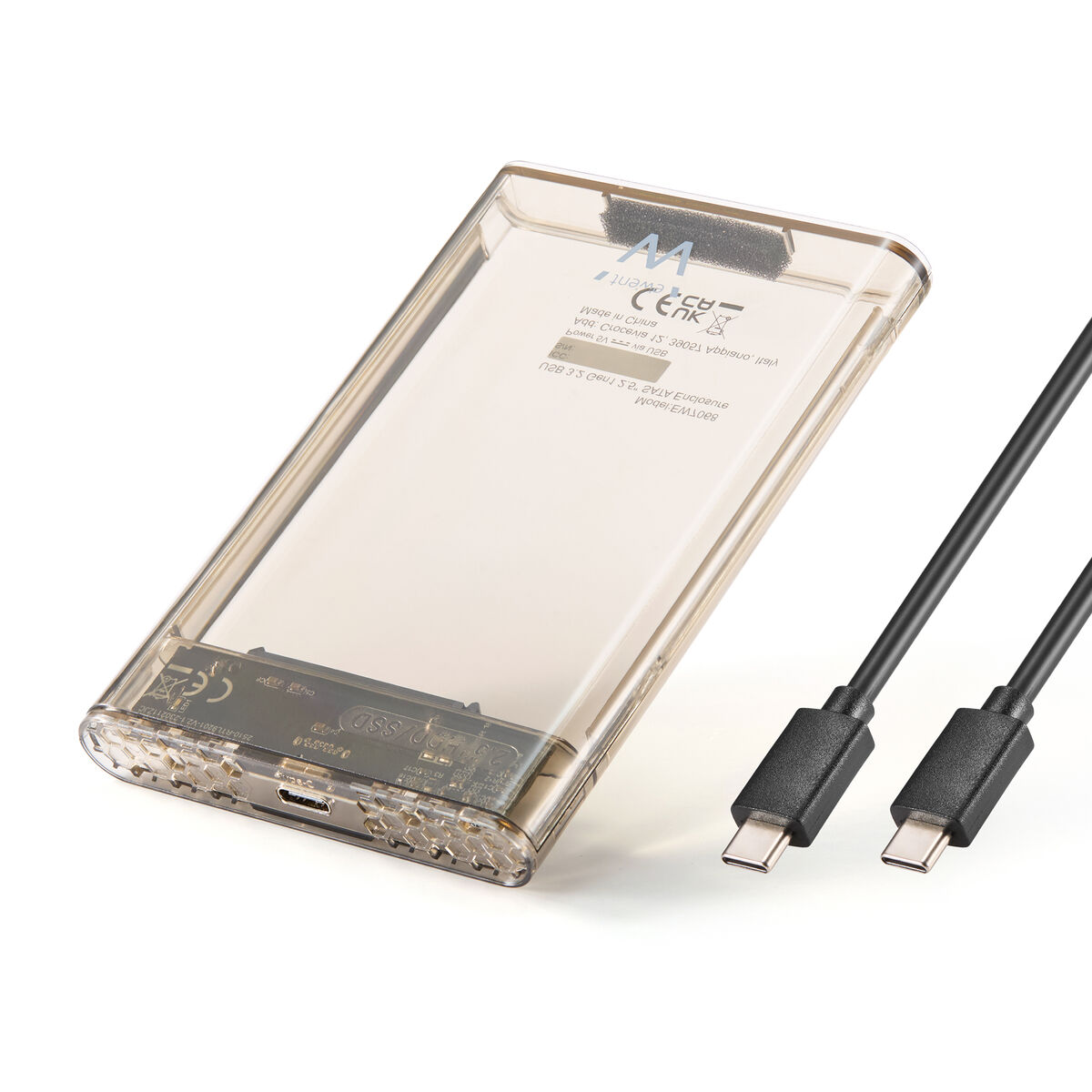 Bild von External Hard Drive Ewent ew7068 Transparent 2,5"