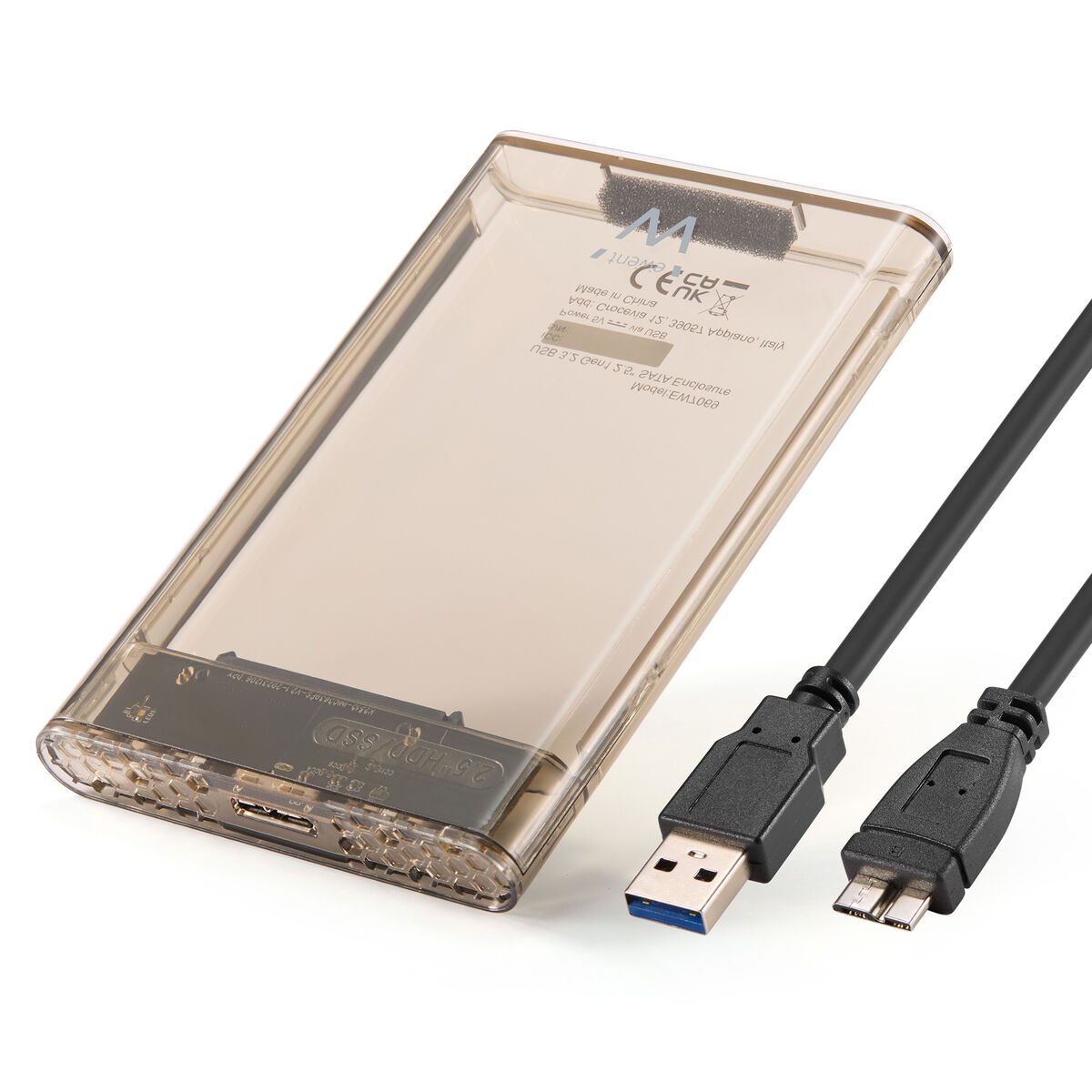 Bild von External Hard Drive Ewent EW7069 Transparent 2,5"