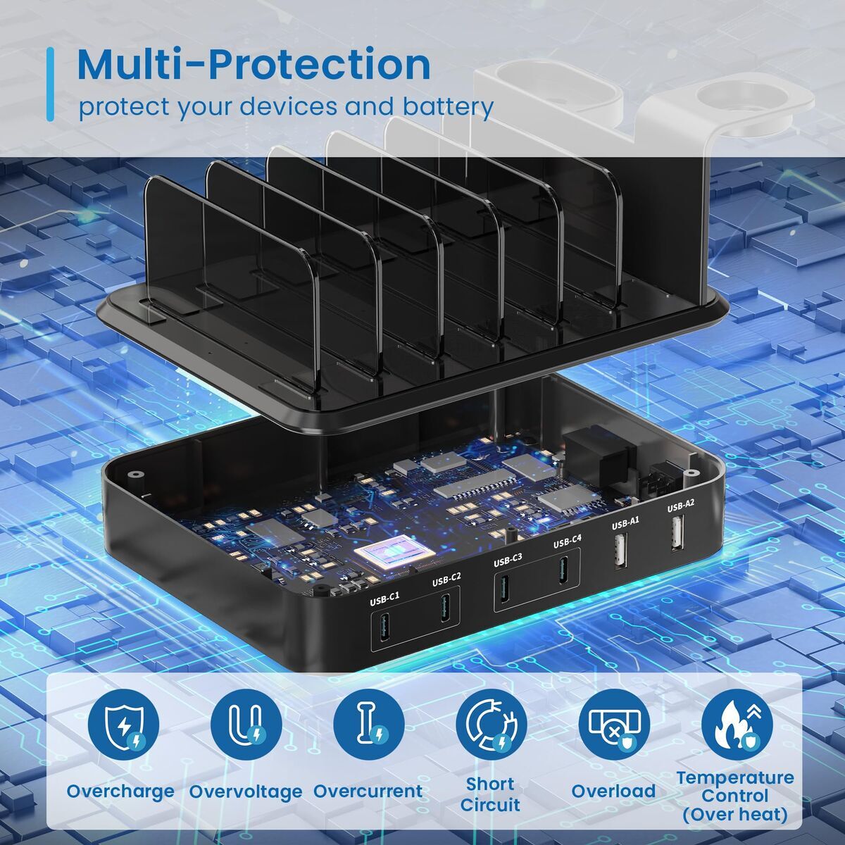 Picture of Wall Charger Ewent EW1335 Black