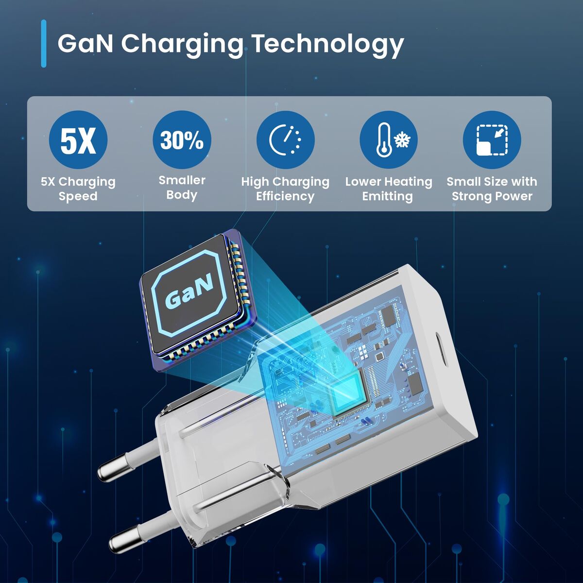 Image de Wall Charger Ewent EW1310 White 20 W