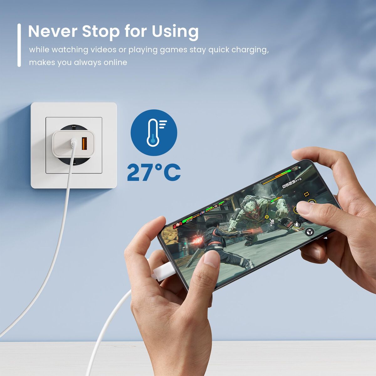 Image de Wall Charger Ewent EW1318 White 20 W