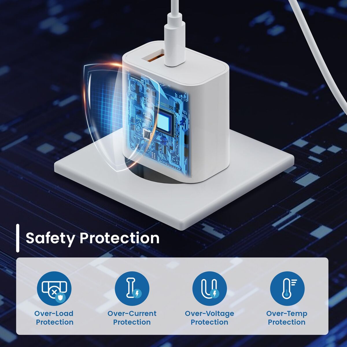 Image de Wall Charger Ewent EW1318 White 20 W