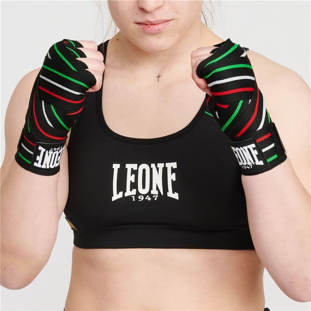 Shhh Blinddoek Leone 1947 AB705-08 Zwart Boxeo
