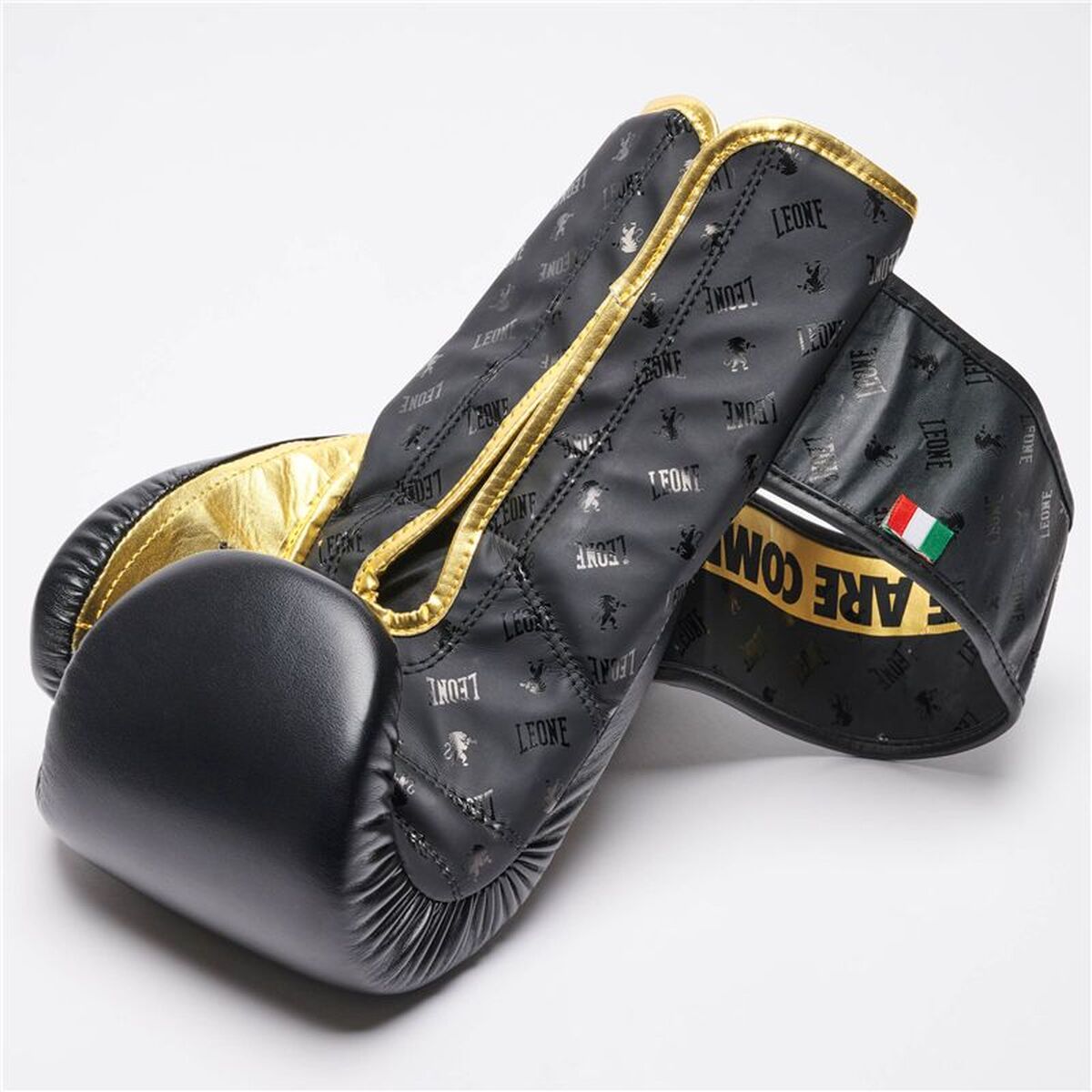 Bokshandschoenen Leone 1947 DNA Zwart