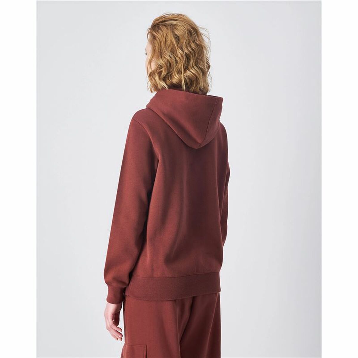 Womens Hoodie Champion Brown