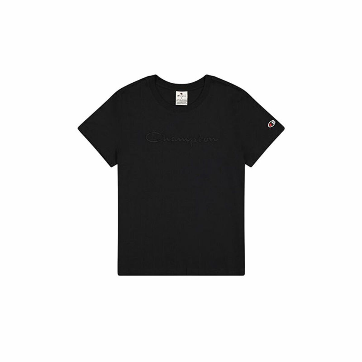 T-shirt à manches courtes femme Champion Champion Crewneck Noir