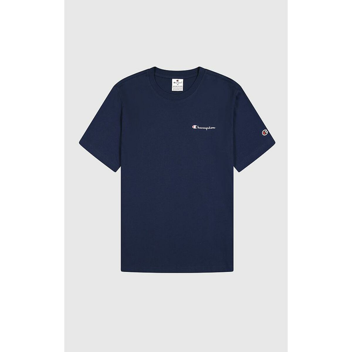 Image secondaire de T-shirt à manches courtes homme Champion CHAMPION SS TEE 220264 NNY Blue marine