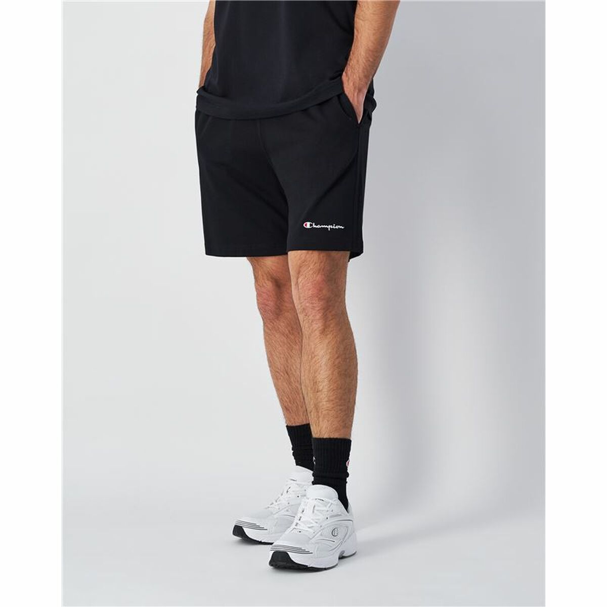 Heren Shorts Champion Zwart