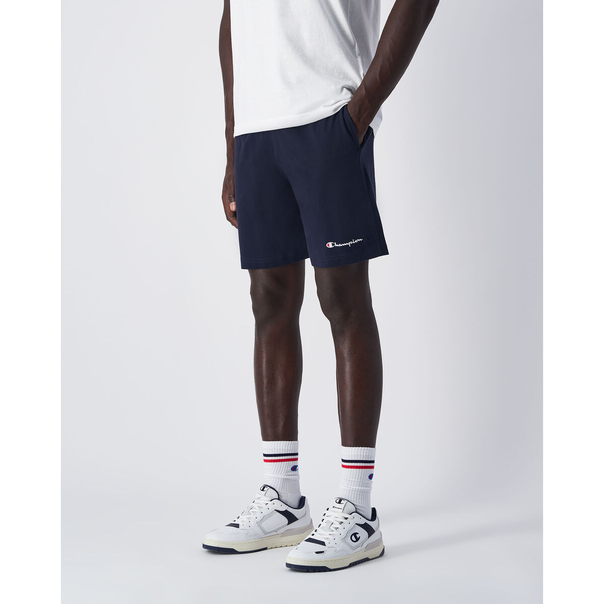 Image secondaire de Short de Sport Champion CHAMPION SHORT 220306 NNY Blue marine