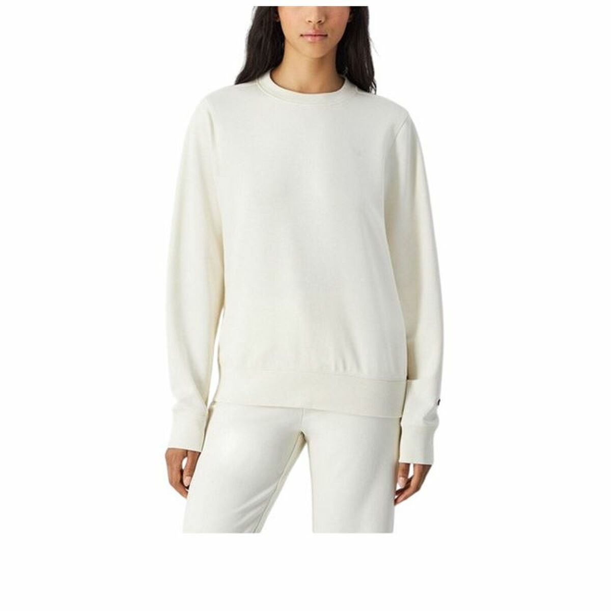 Sweat sans capuche femme Champion Champion Crewneck Blanc