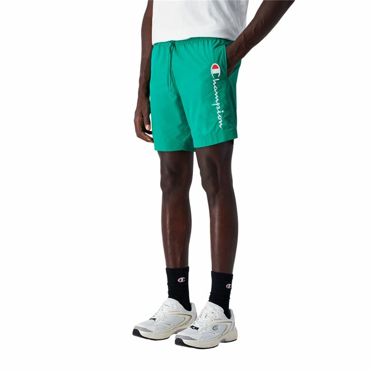 Image secondaire de Maillot de bain homme Champion Champion Beachshort Bleu Vert