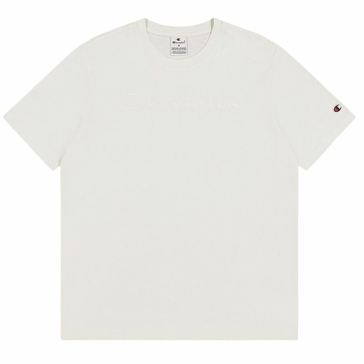 T-shirt à manches courtes homme Champion Champion SS Blanc