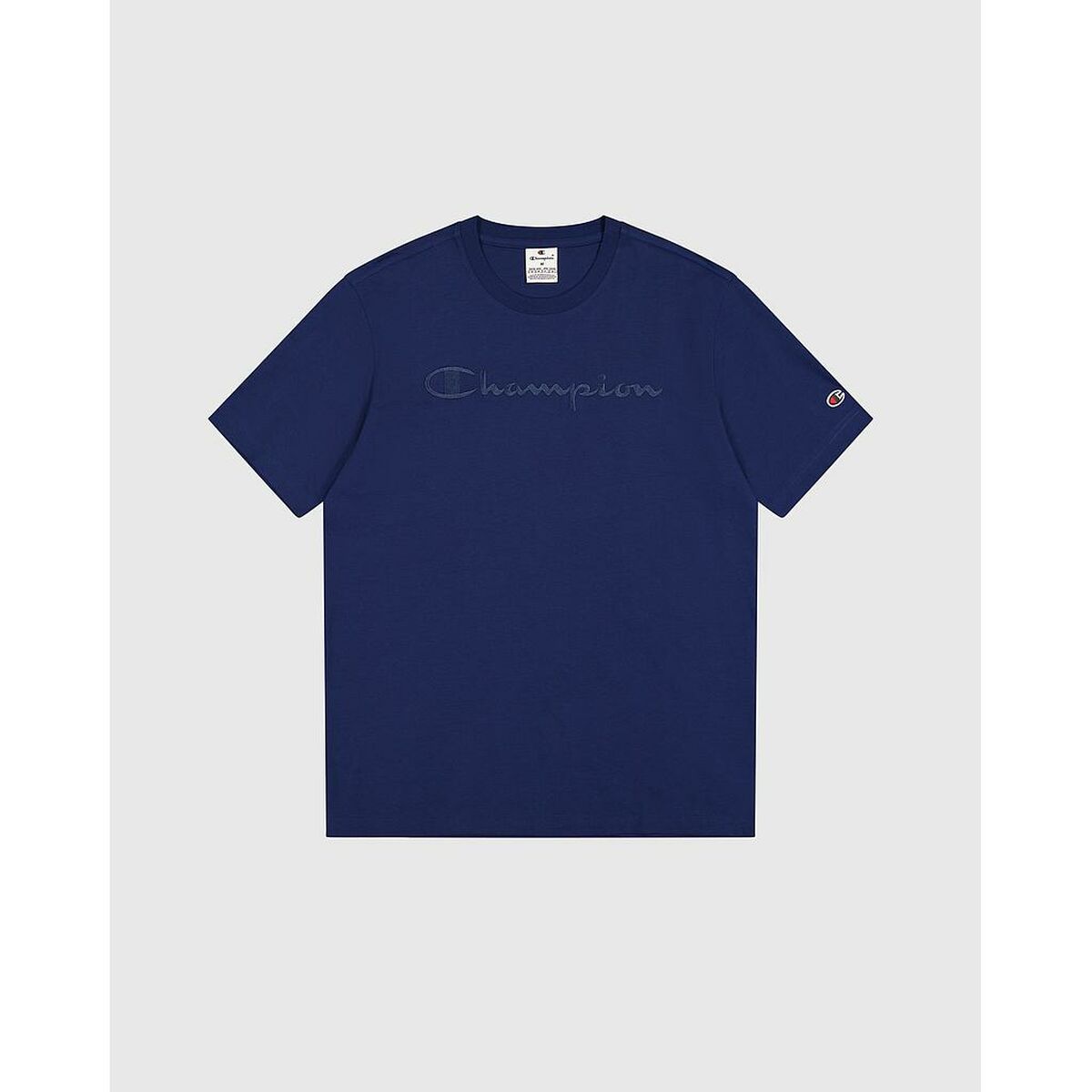 Image secondaire de T-shirt à manches courtes homme Champion CHAMPION SS TEE 220273 Blue marine