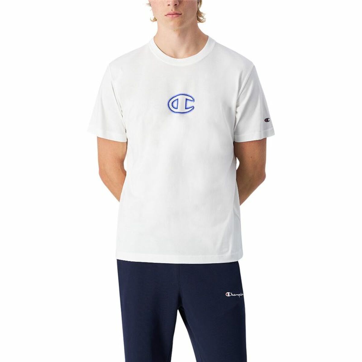 Image secondaire de T-shirt à manches courtes homme Champion Blanc