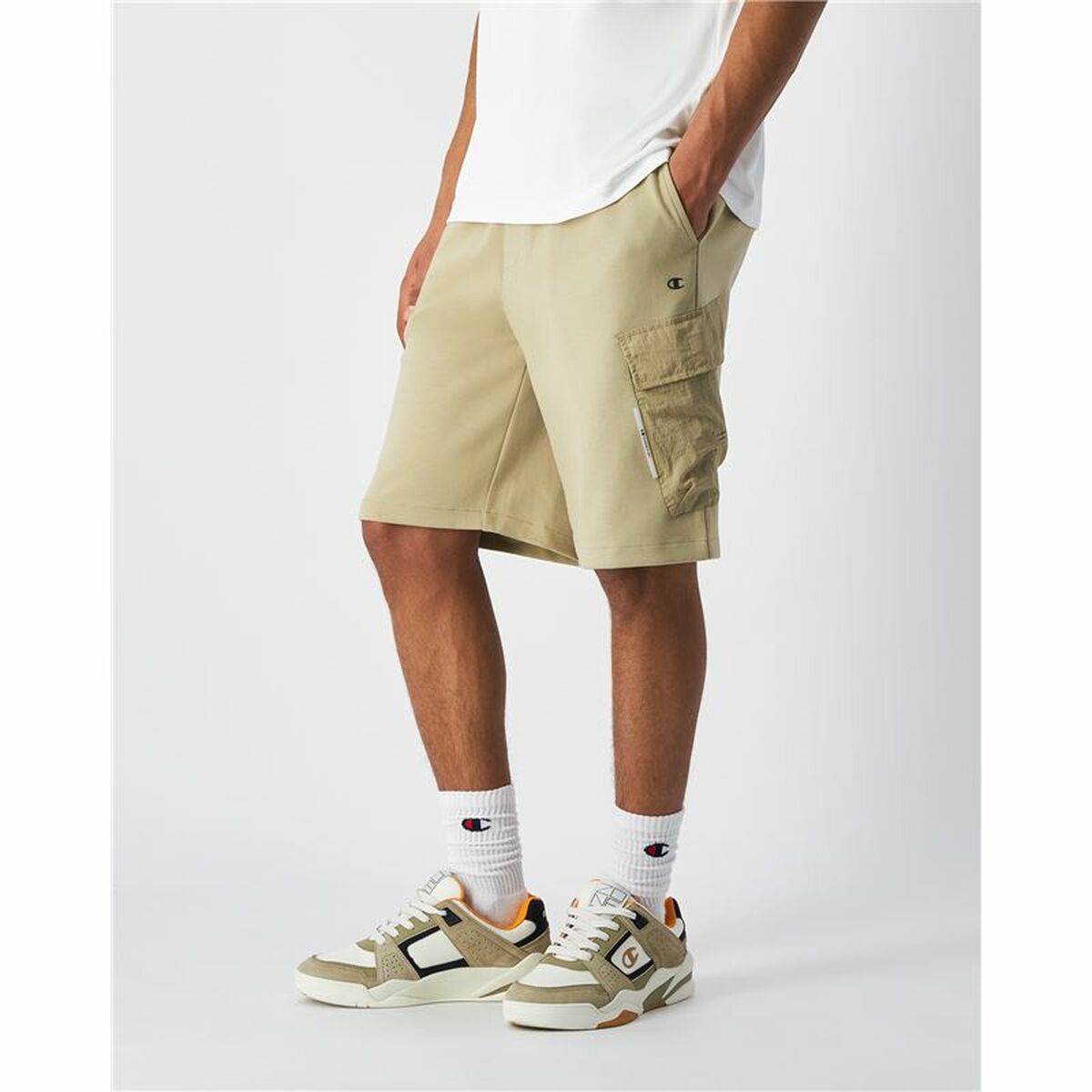 Image secondaire de Shorts pour Hommes Champion 220832-MS093 Beige (L)