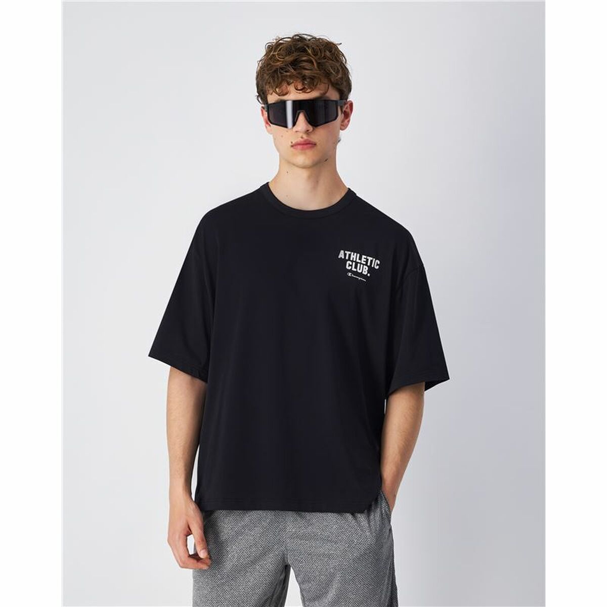 Image secondaire de T-shirt à manches courtes homme Champion SS Noir