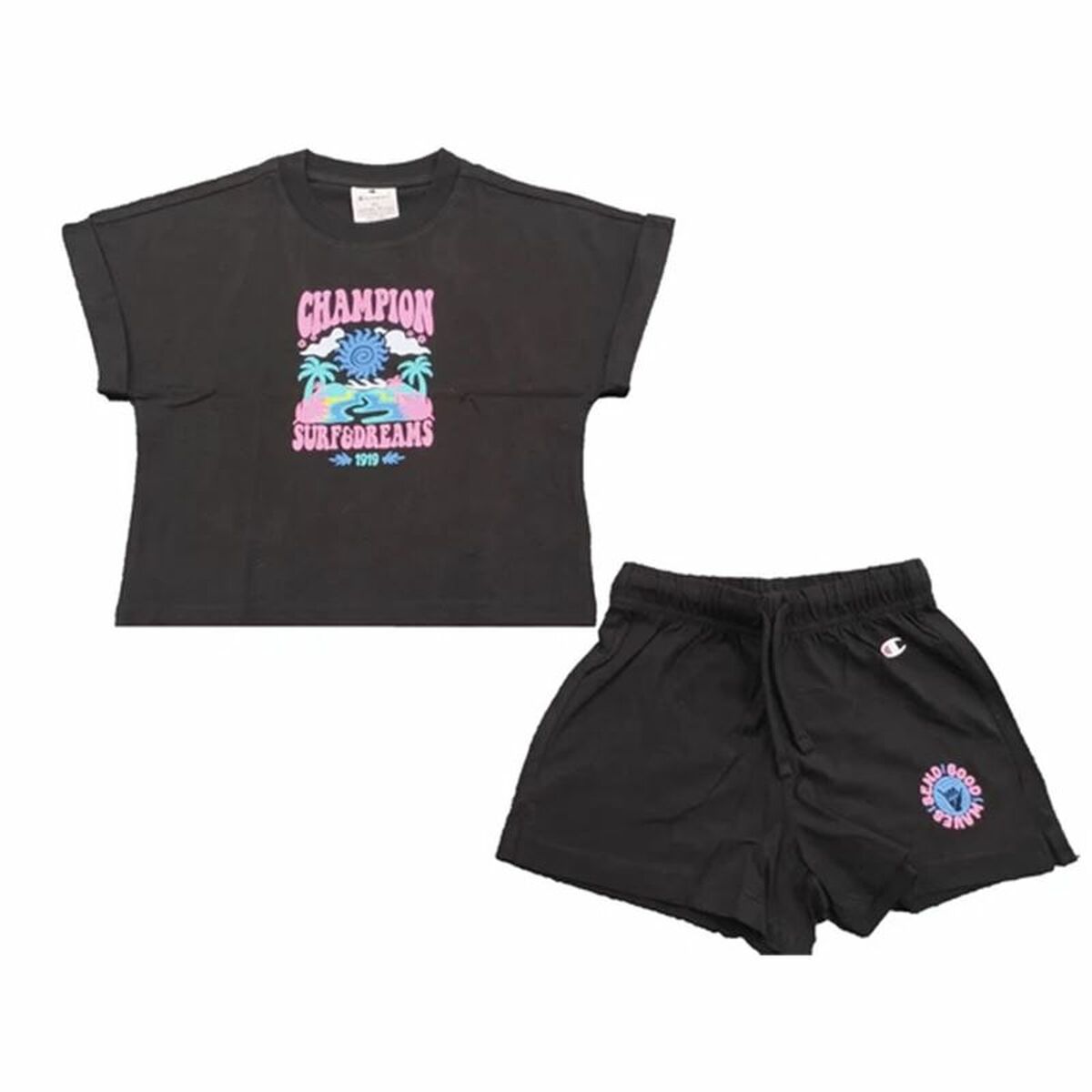 Children’s Sports Outfit Champion Black