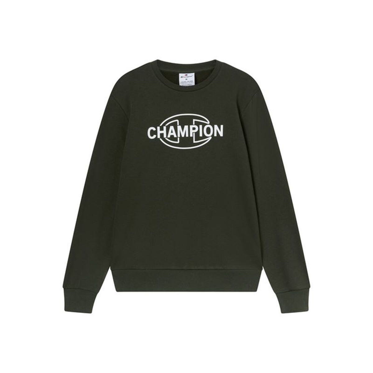 Herensweater zonder Capuchon Champion Graphic Shop Donkergroen Militair groen