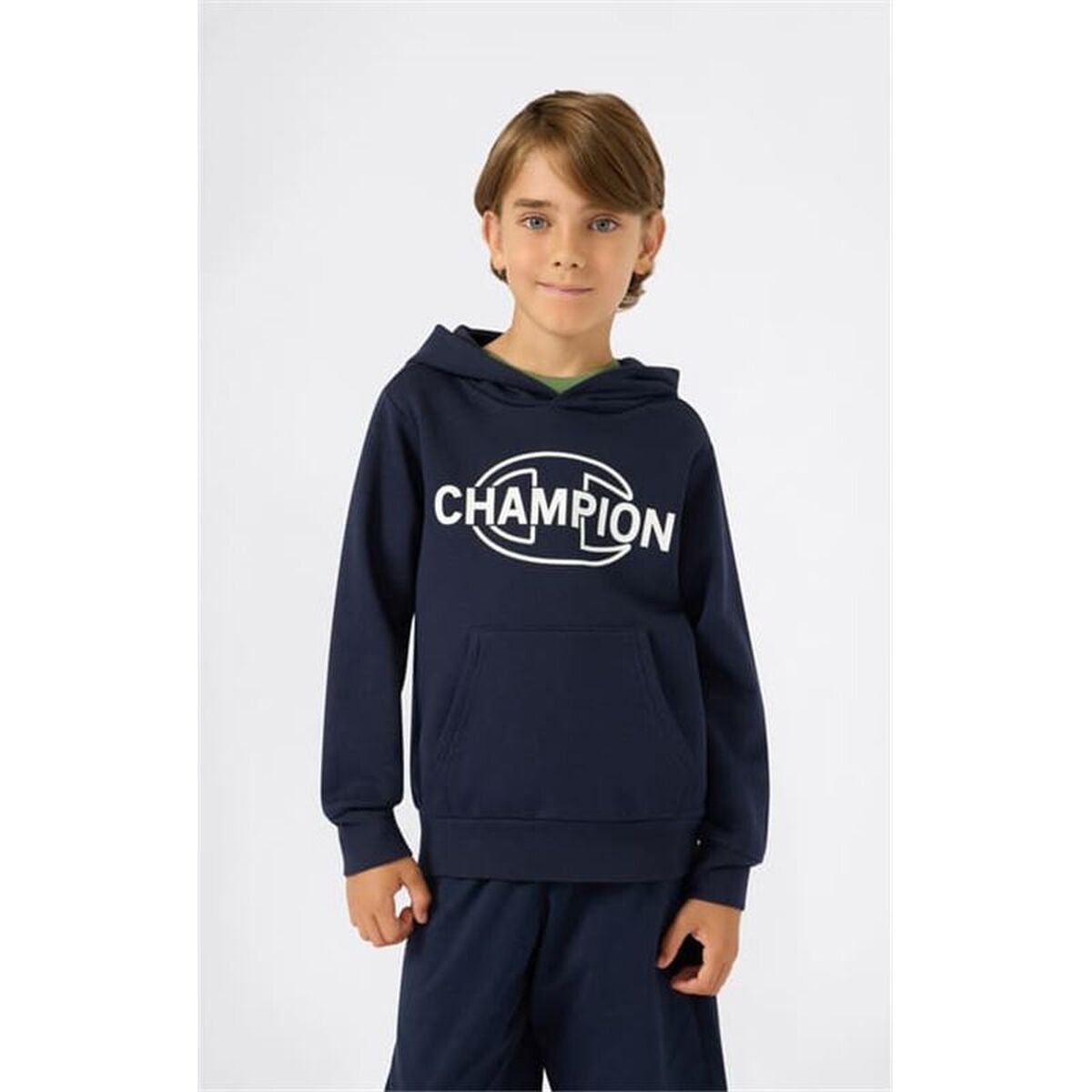 Kinderhoodie Champion Champion Graphic Shop Marineblauw