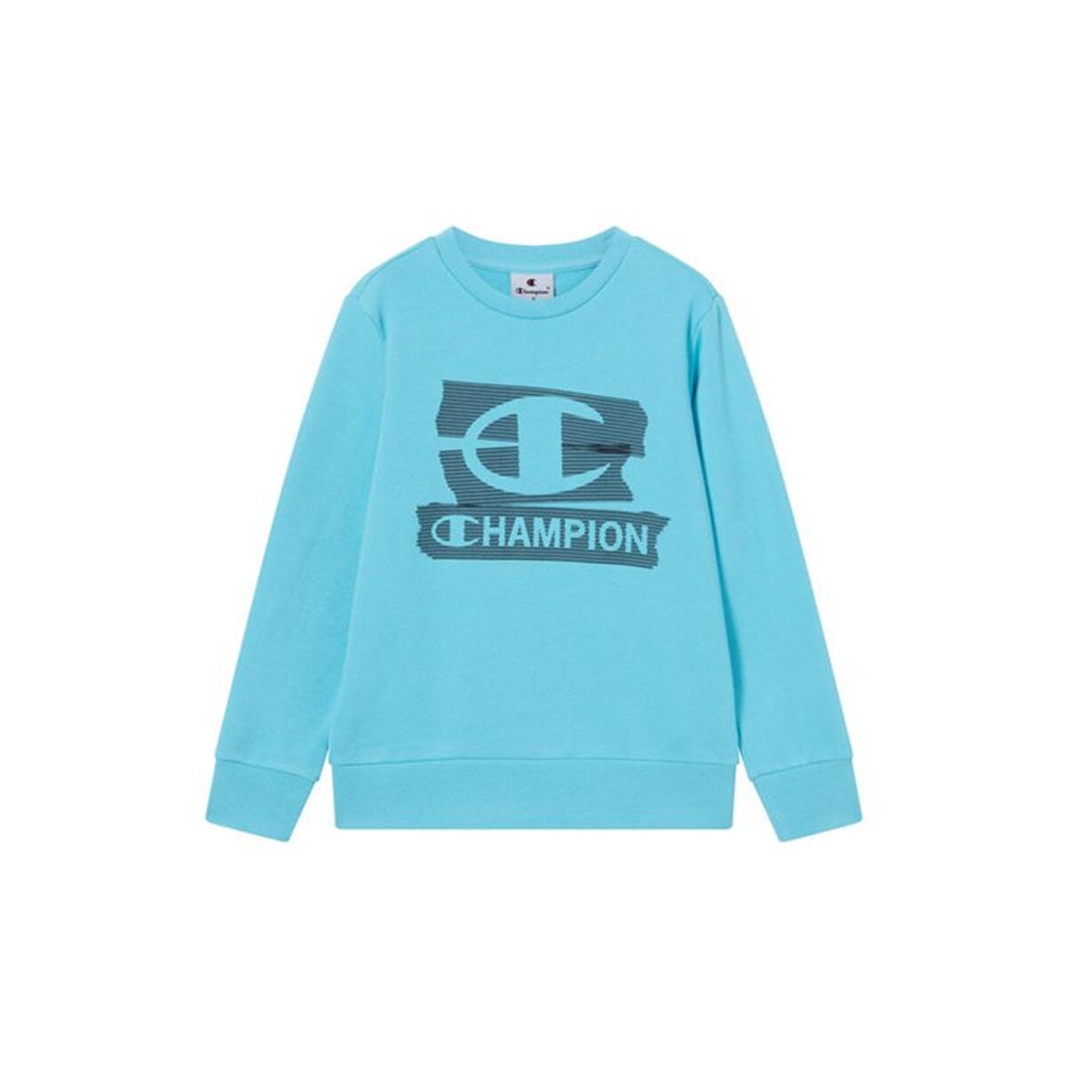 Kindersweater zonder Capuchon Champion Graphic Shop Blauw Water