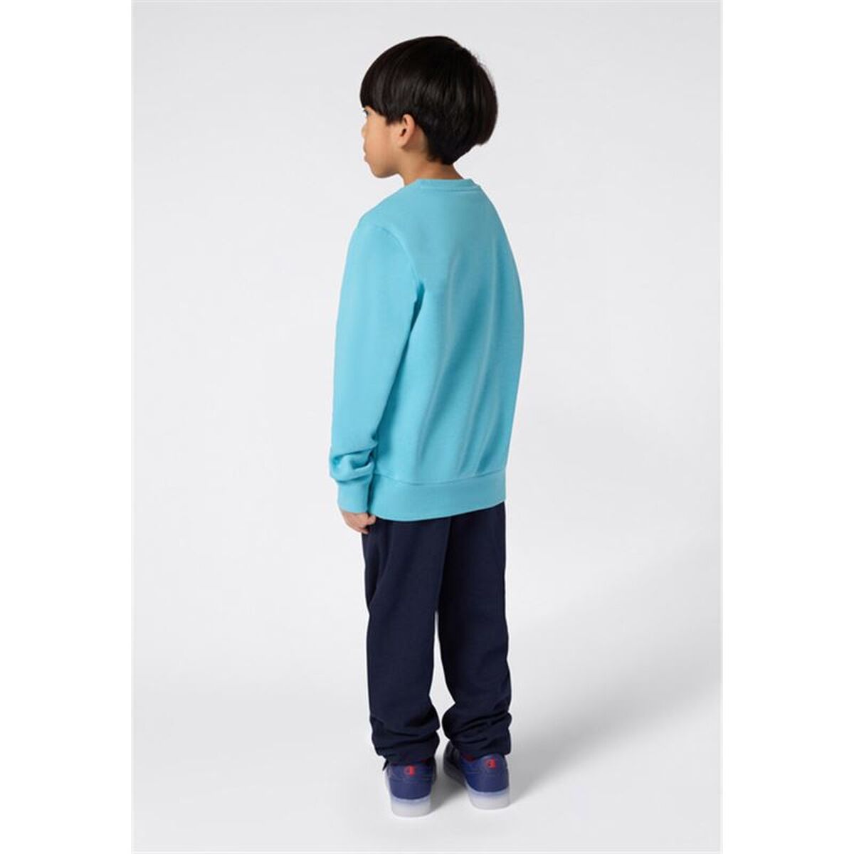 Kindersweater zonder Capuchon Champion Graphic Shop Blauw Water