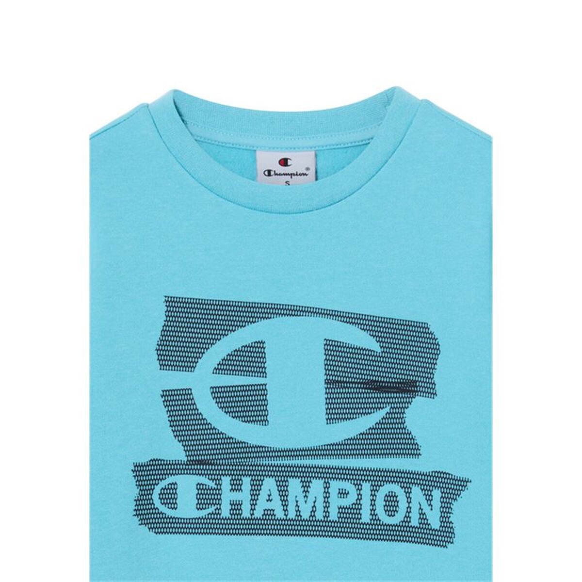 Kindersweater zonder Capuchon Champion Graphic Shop Blauw Water