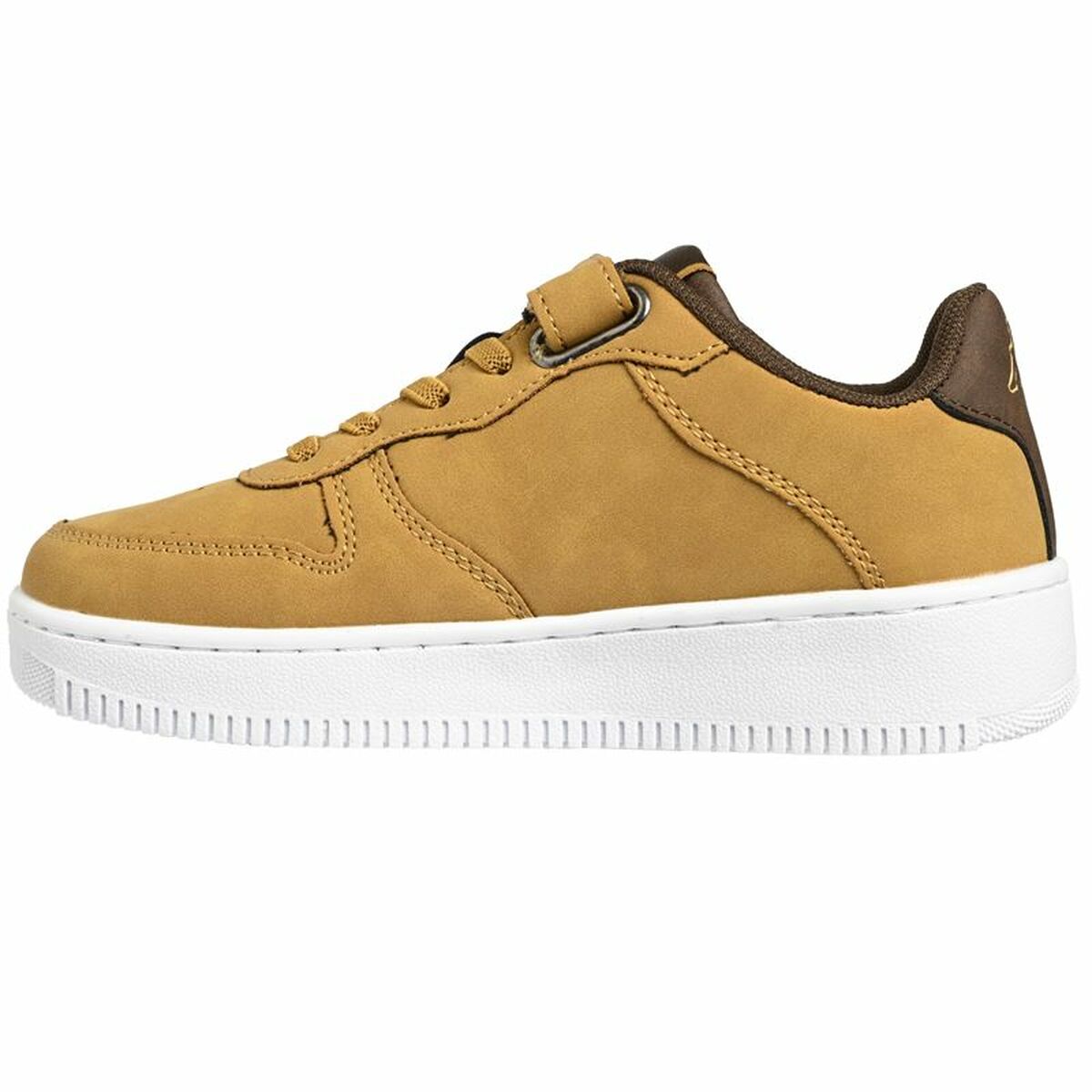 Sportschoenen voor Kinderen Kappa Maserta 4 Kid Ev Geel Lichtbruin
