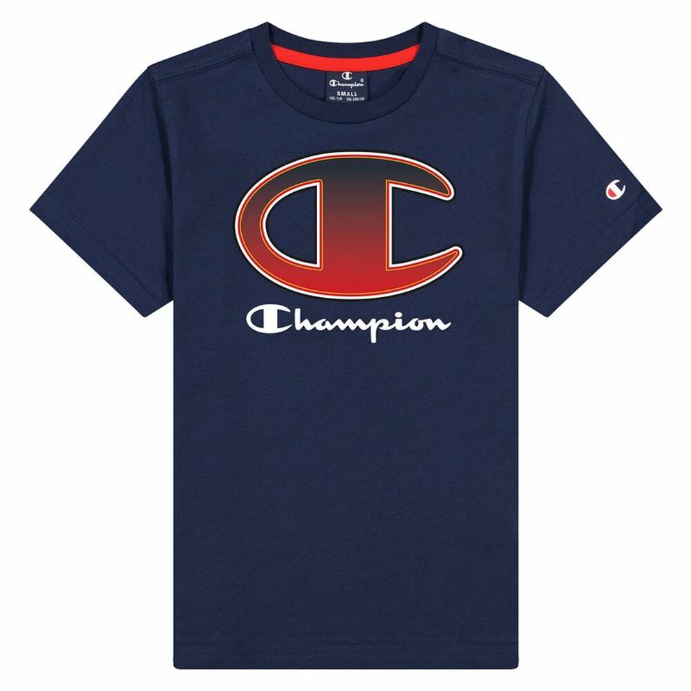 Lyhythihainen paita Champion Crewneck T-Shirt B Laivastonsininen