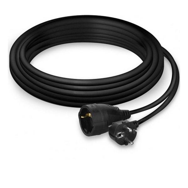 Power Cord Ewent EW4005 (5 m) Black