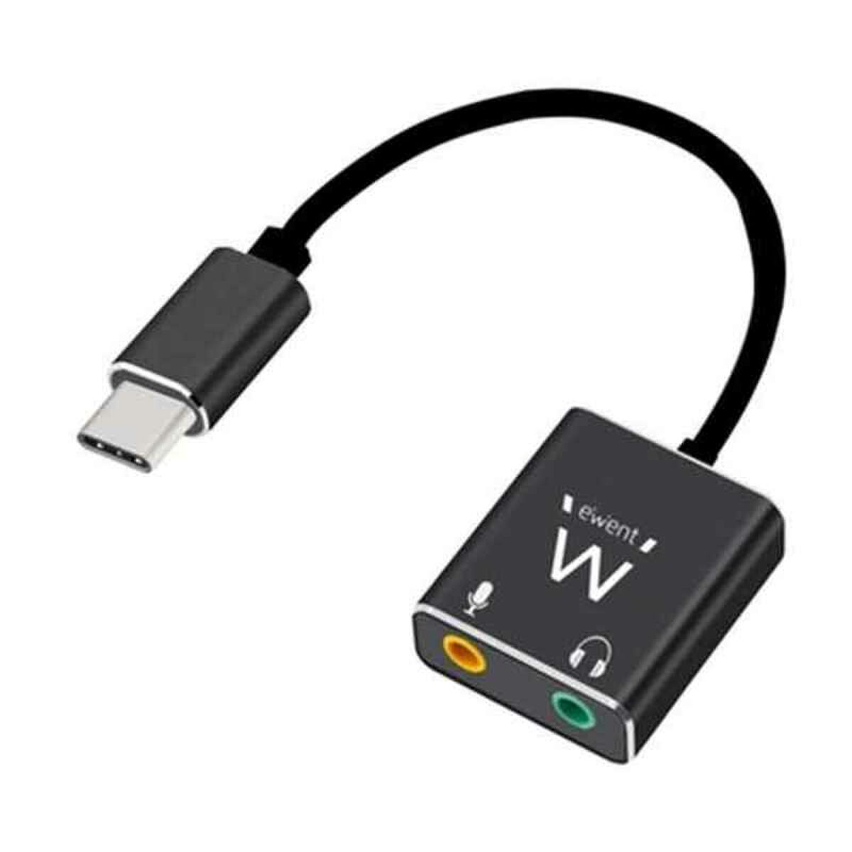 Afbeeldingen van Audio Jack Adapter Ewent EC1645 USB C 15 cm