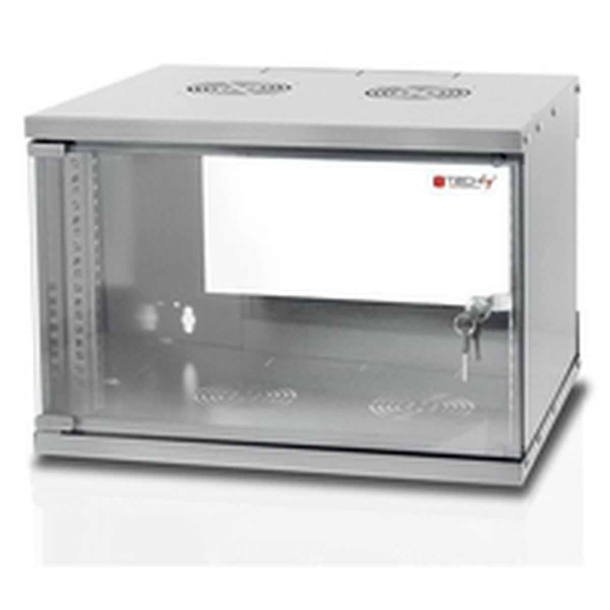 Afbeeldingen van Wall-mounted Rack Cabinet Techly I-CASE EL-1006G32